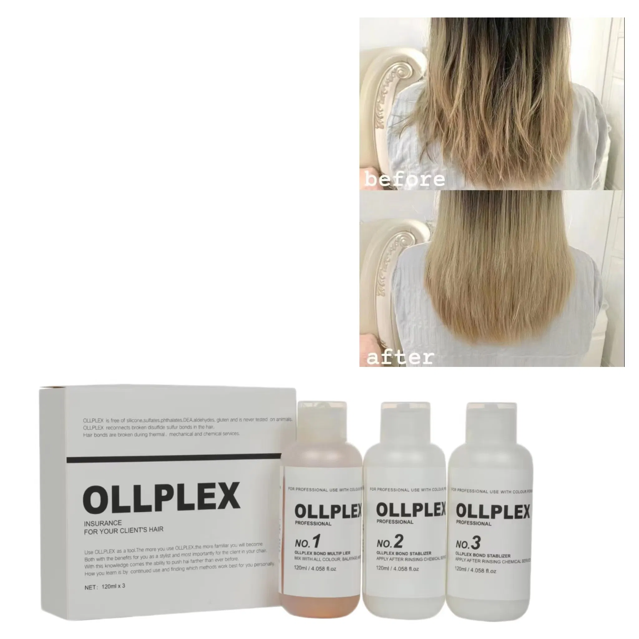 New Ollplex No. 1 Bonding Oil Hair Repair Essential Oil Professional Hair Repair Bond Treatment