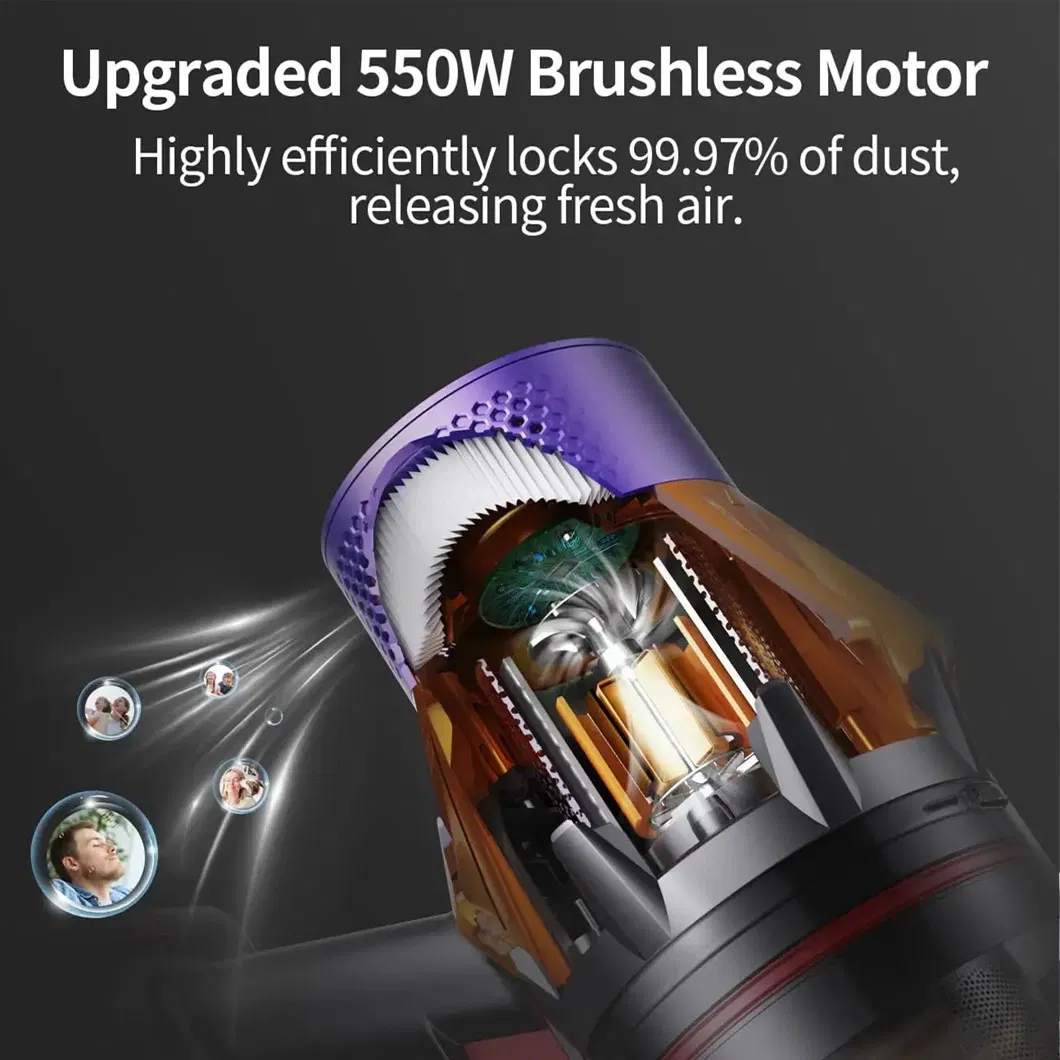 2025 Top Seller V15s Detect Submarine Vacuum Cleaner Powerful Wireless Vacuum Stick and Upright Cleaner Handheld Cordless Vacuum Cleaner