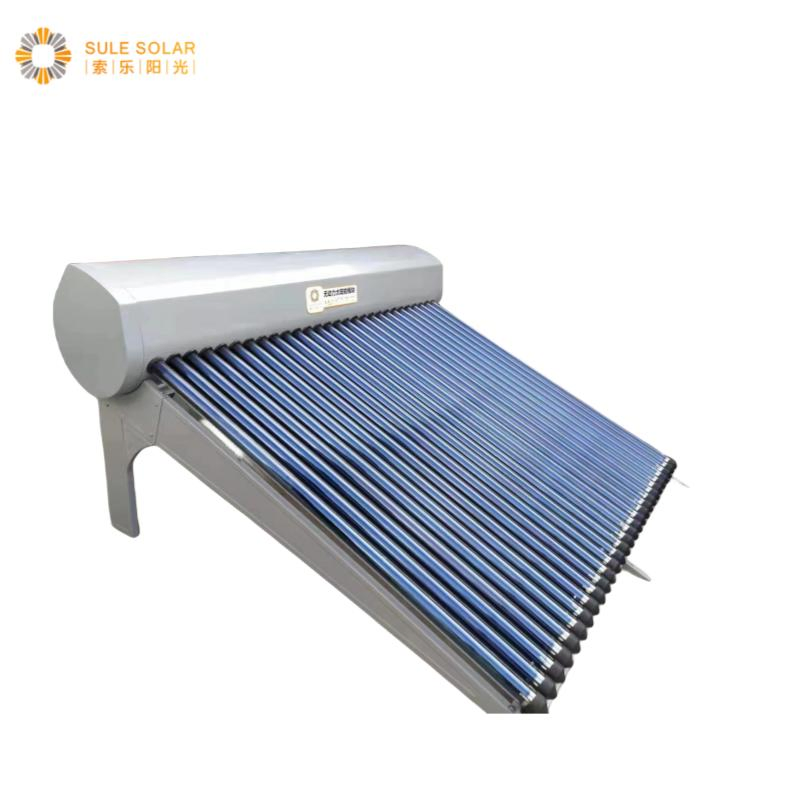 Wholesale High Efficiency Solar Hot Water Heater for Home Hotel School Factory Supply Solar Thermal Direct Vacuum Tube Hot Water Heating System Price