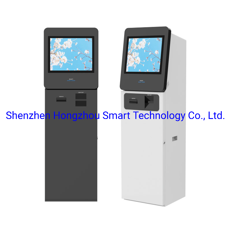 Display Touch Screen Self Service Banking Bill Payment Terminal Kiosk ATM Machine