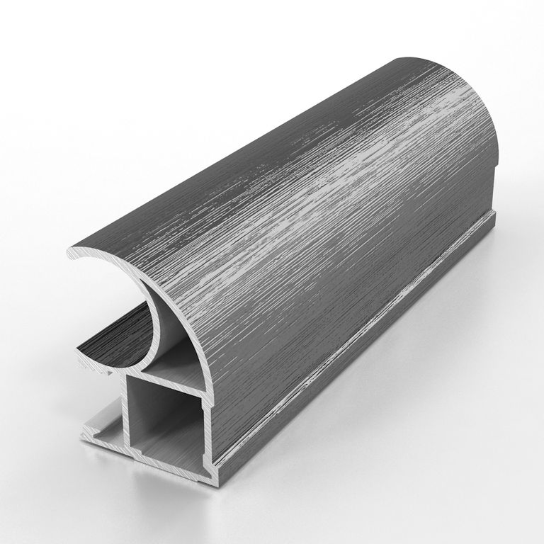 Aluminium Anodized Decoration Profile for Windows and Doors Customized Aluminum