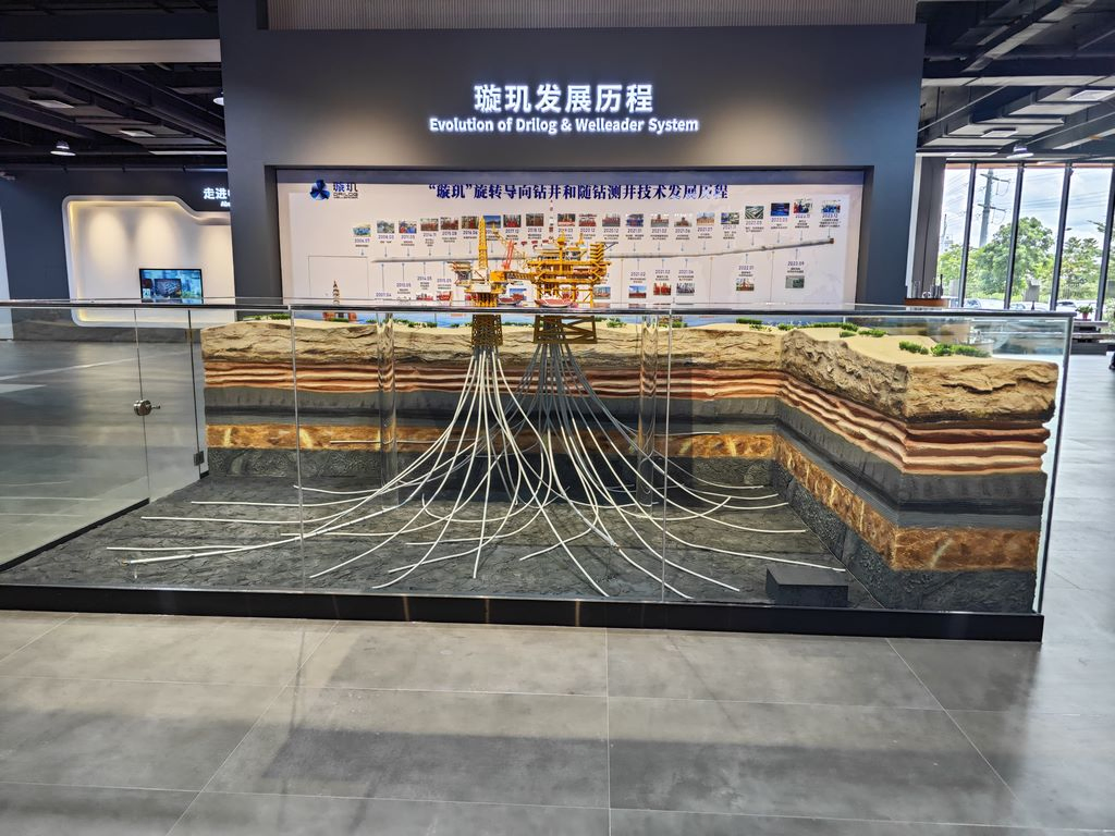 Unique Handcrafted Marine Operation Model Display for Office Sculpture