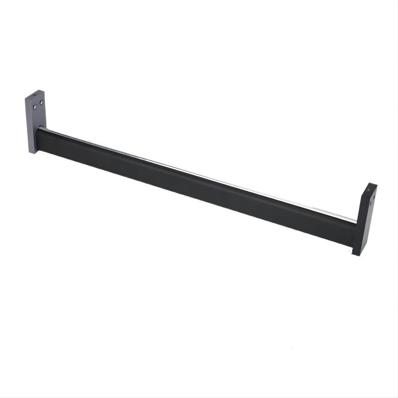 Bracket Straight Hold for Pipe Hanging Pipe Holder Square Tube Modern Golden Hanging Display Rail Racks