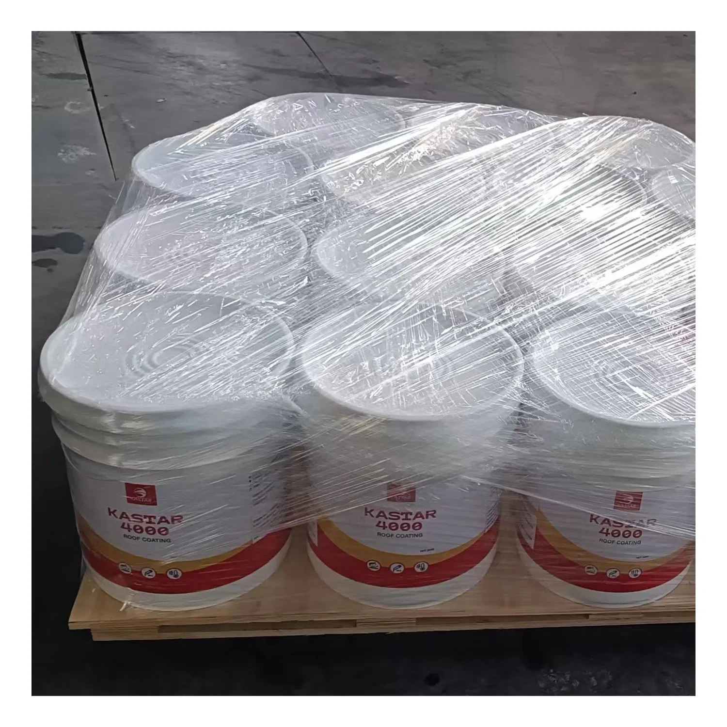 Cement Roof Waterproof Paint KASTAR 4000 Silicone Weatherproof Coating