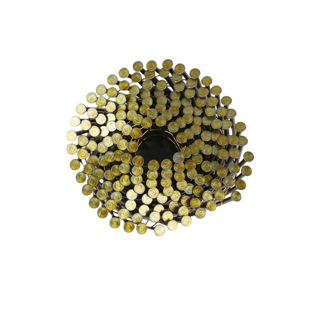 New Smooth Shank Coil Nails for House and Fence Construction