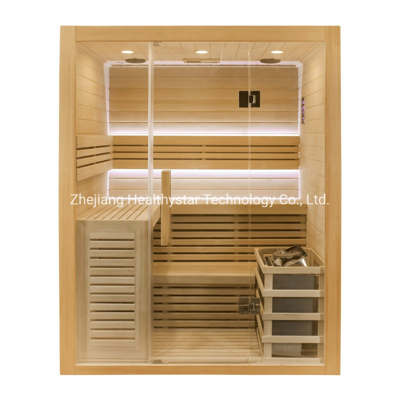 2022 Hot Sale Computer Control Panel Sauna Room for 3 Person
