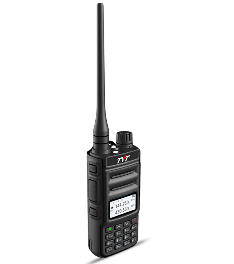 Dual Band Portable Walkie Talkie Tyt Hot Sale Th-UV88 Ham Radio 5W FM Radio with Dtmf and Scrambler Function