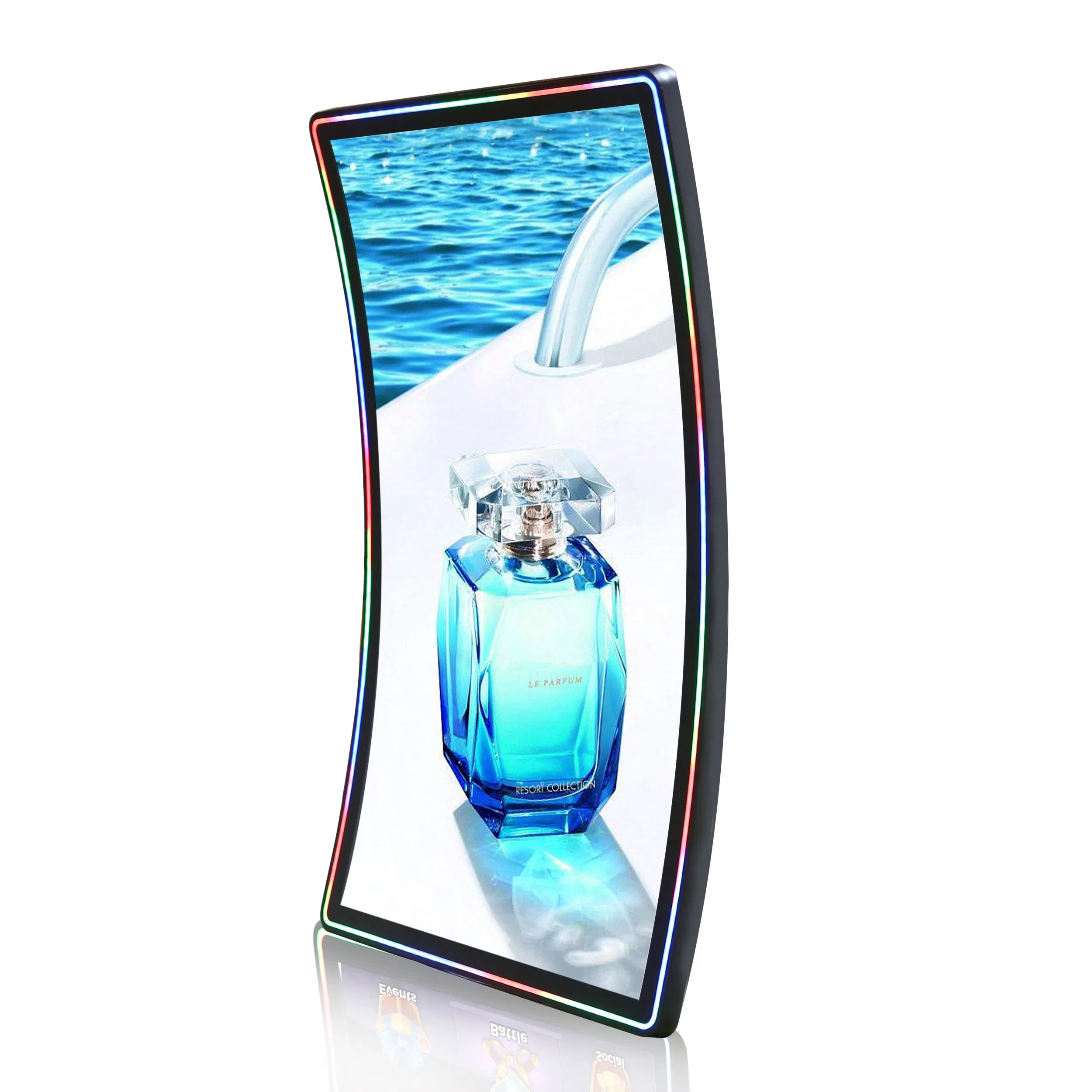 Best 4K 43" C-Curved Closed Frame Touch LCD Monitor for Vending Machine, Digital Signage, Kiosk