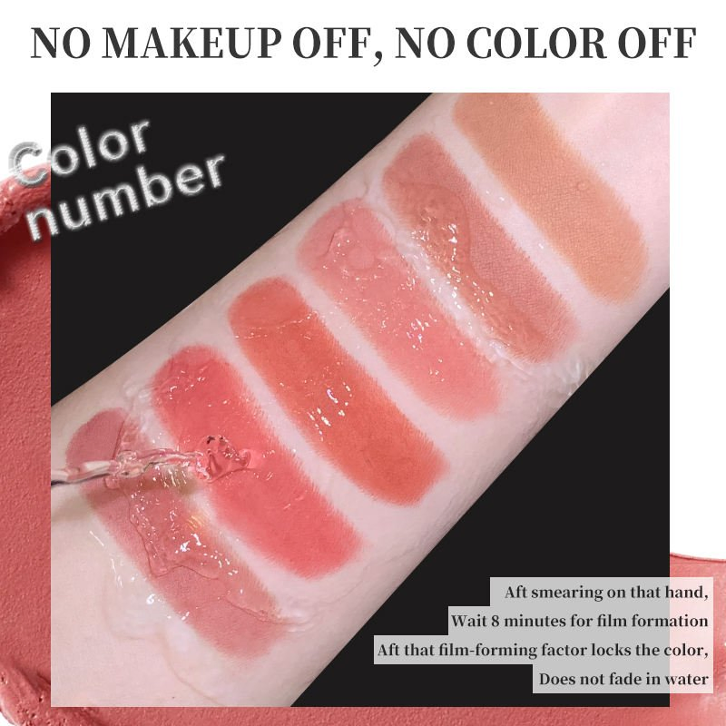 Novo Travel Size Lip Gloss Private Label Natural Makeup Non-Stick Cup Moisturizing Waterproof Lipstick Cosmetics Female Lipstick