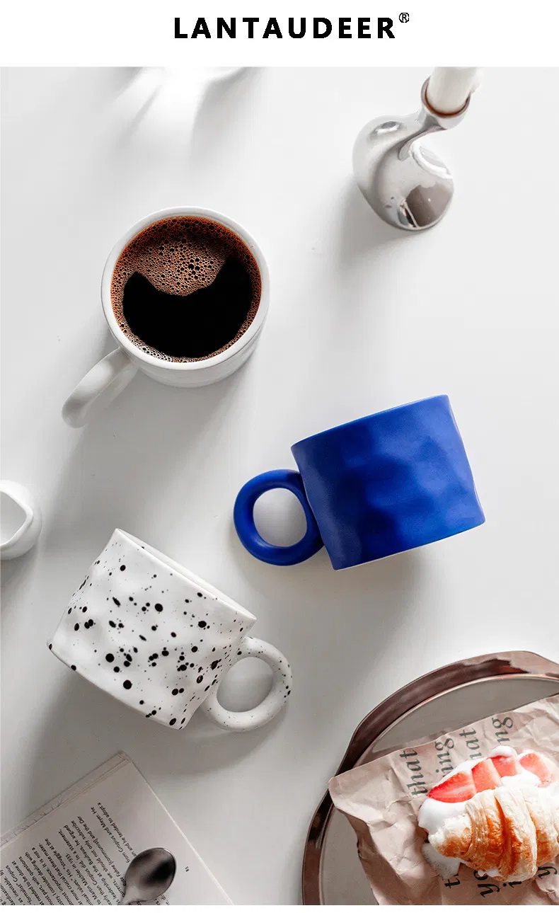 Ceramic Ins Couple Coffee Net Red Mug Coffee Cup