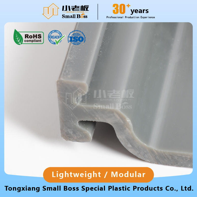 Recycled Plastic Vinyl Sheet Pile PVC Riverbank Erosion Control Steel Sheet Piling UPVC