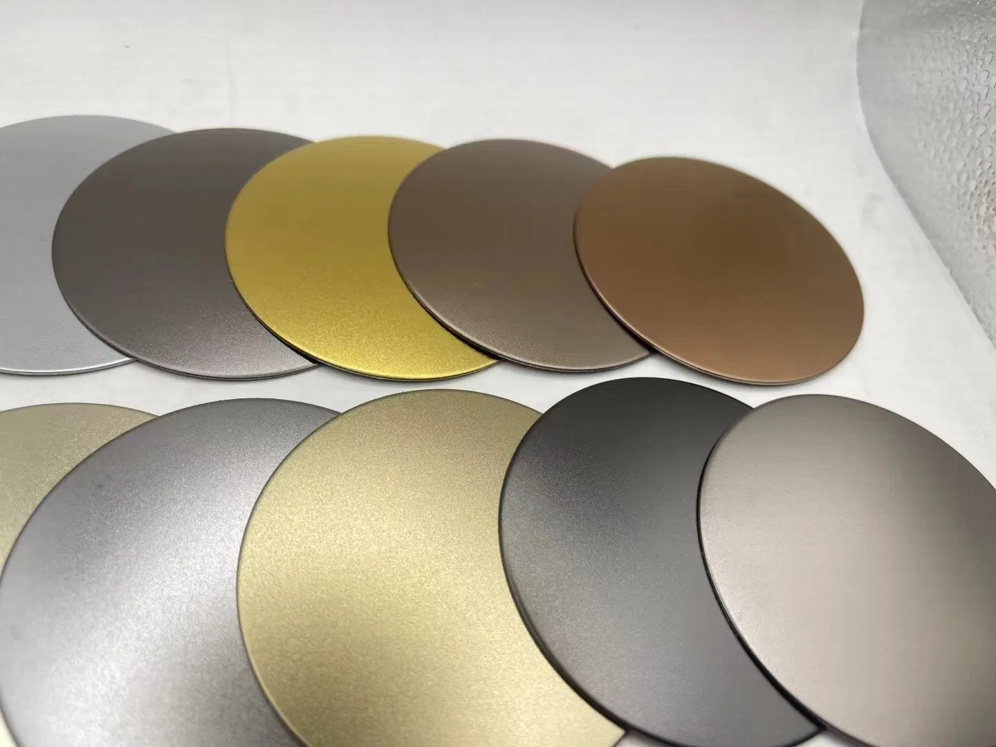 304 316 Sandblasted Finish Anti-Scratch Stainless Steel Decorative Sheet for Kitchen Countertops
