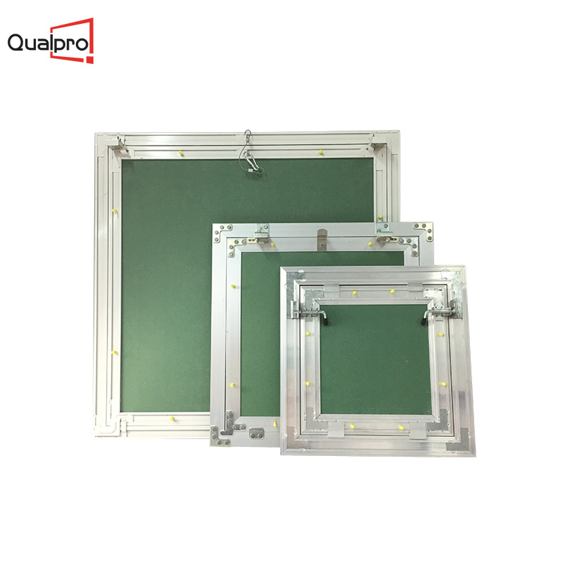 Concealed frame drywall access panel