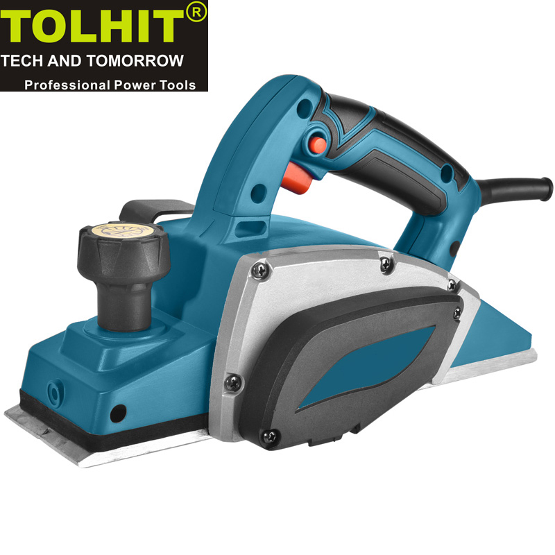 Электрорубанок профессиональный Tolhit 500W, 82мм