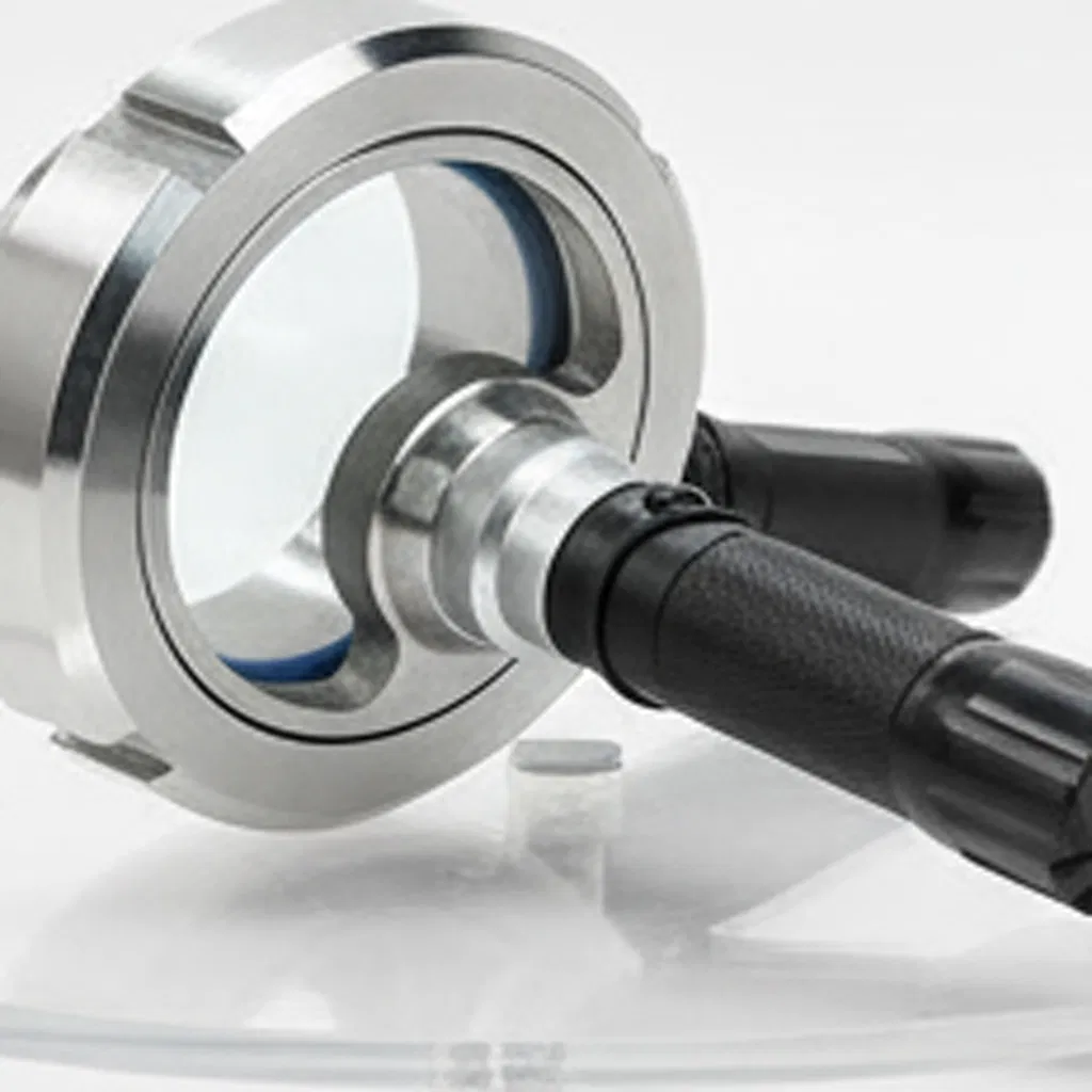 Santahi Tempered Glass Tube Fitting with Precision Engineered Sight Glass