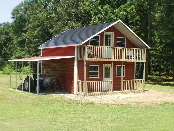 Prefabricated Structural Steel Shed Kxd00136
