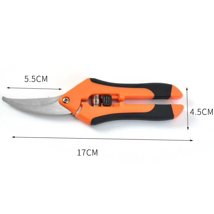 Hydroponic Heavy Duty Pruning Shears Stainless Steel Blade Gardening Pruning Scissors