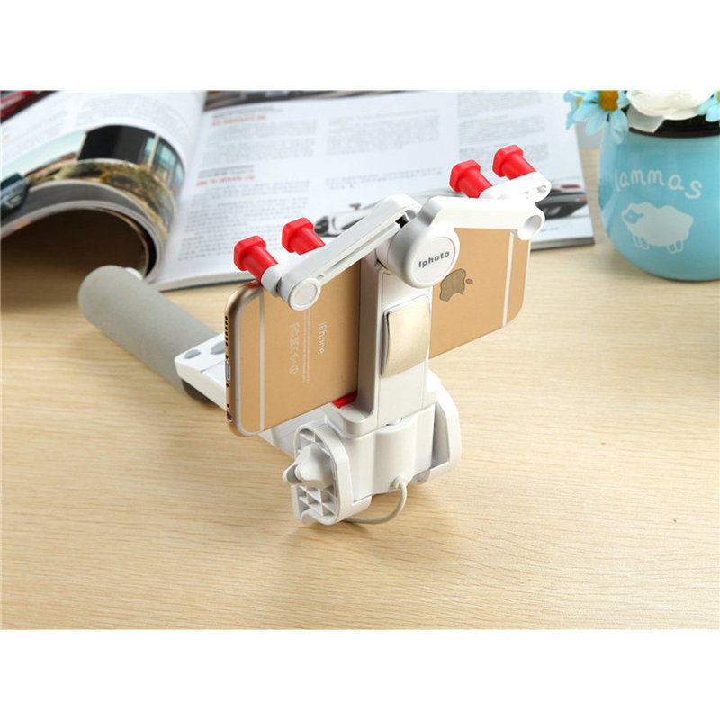 Электрический роторный монопод для селфи с Bluetooth