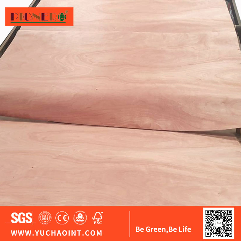 Rotary Cut Light Okoume Veneer for Plywood Boards