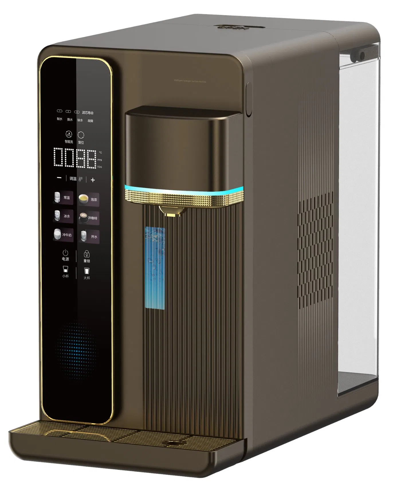 RO Water Dispenser Customized Countertop Instant Hot&Cold RO Water Purifier 6 Stage Filtration