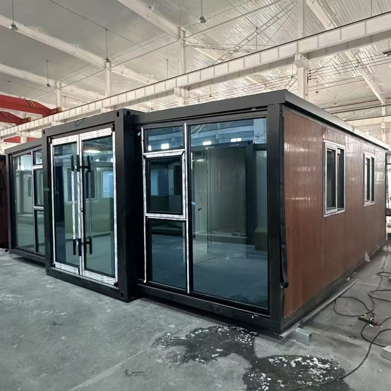 MGO / Spc Floor and Customized ISO Approved Prefab Tiny Home Prefabricated House Expandable Container House
