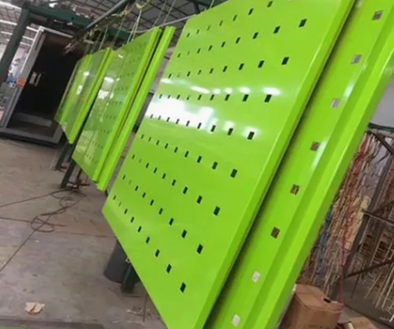 Aluminum Cladding Material Curtain Wall Facade Profile Plate Perforated Outsourcing Panel for Shopping Mall Building