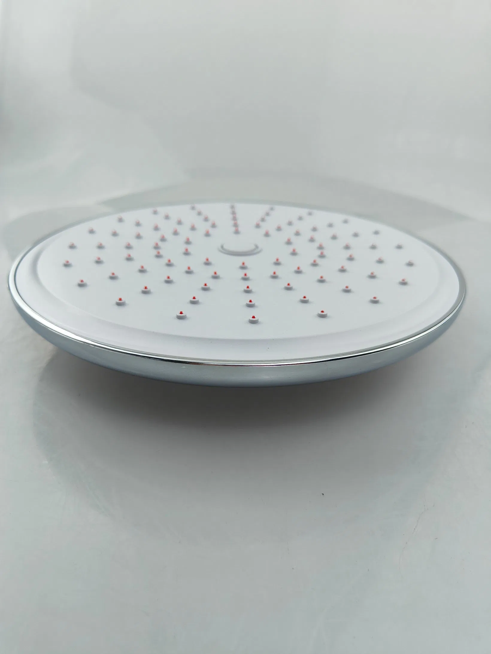 Sanitary Wares Bathroom Accessory ABS Rain Shower Head 8" Chrome Self-Cleaning