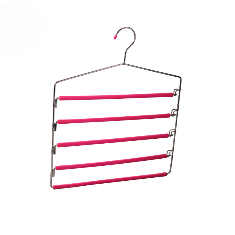 Вешалка для одежды многофункциональная с зажимом