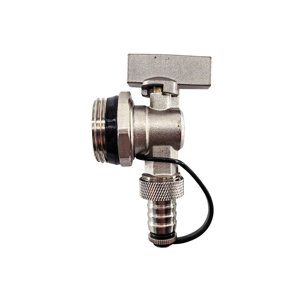 Floor Heating Drain Valve Brass Large Flow Household Floor Heating Air Vent Valve