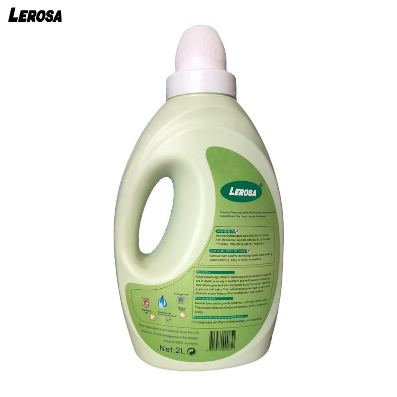 Wholesale Price Good Quality Hot Sale 2L Laundry Detergent Liquid for Washing Clothes, Socks, Covers, Towels, etc