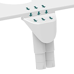 Easy Installation Ceramic White Smart Toilet Lid Finish Suitable for Women's Cleaning