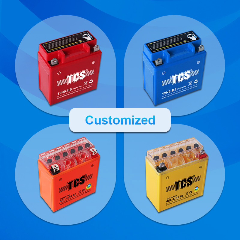 YT5L-BS Maintenance-Free AGM Motorcycle Battery