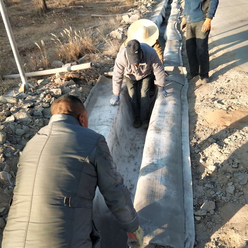 Durable Cement Blanket for River and Ditch Applications 2m Wide