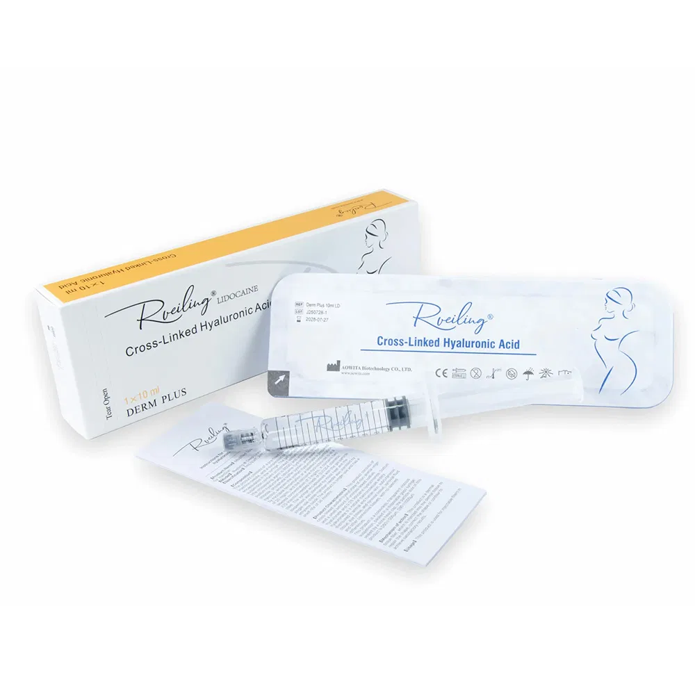 Cross-Linked Hyaluronic Acid Derm Plus 10ml for Injection