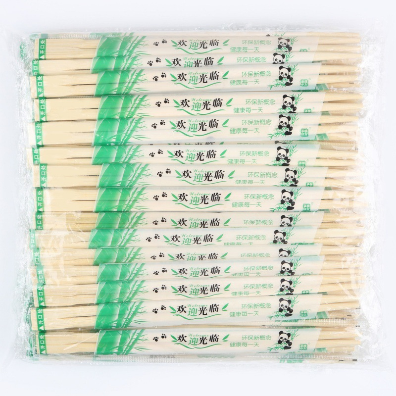 Japanese Cuisine Eco-Friendly Disposable Bamboo Twin Chopstick