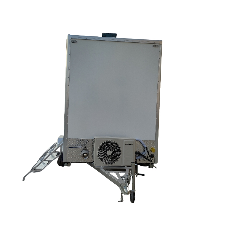 Mobile Toilet with Wheels Trailer Mobile with Toilet