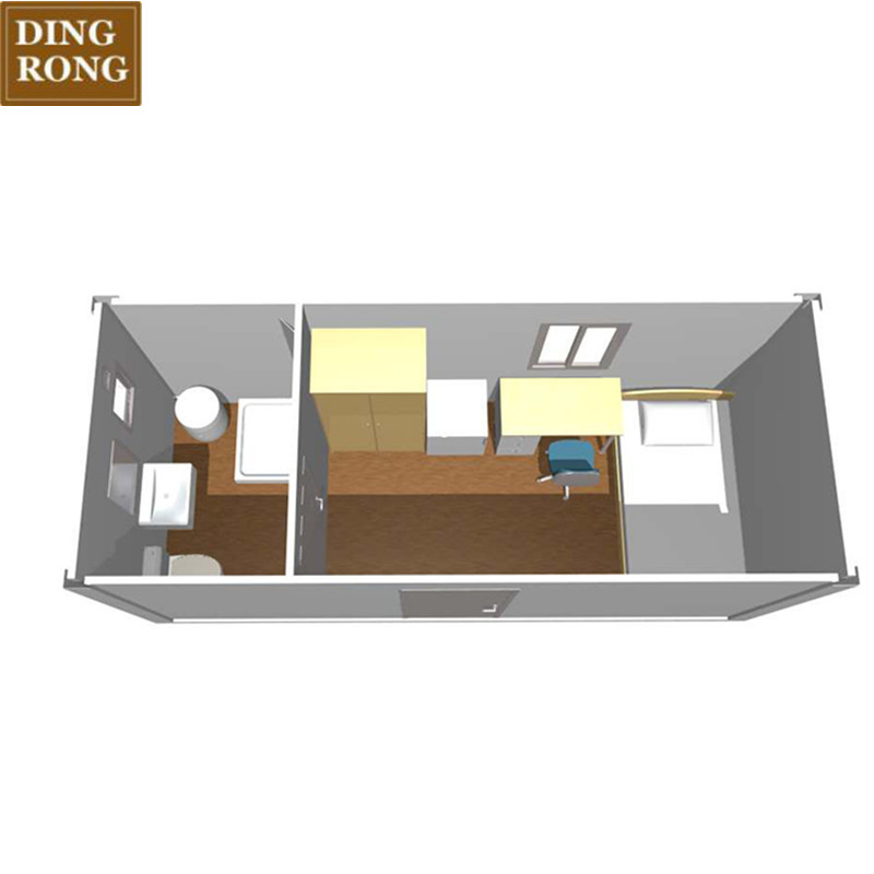 Mobile Farm Cheap Portable Steel Frame Pre Fab House