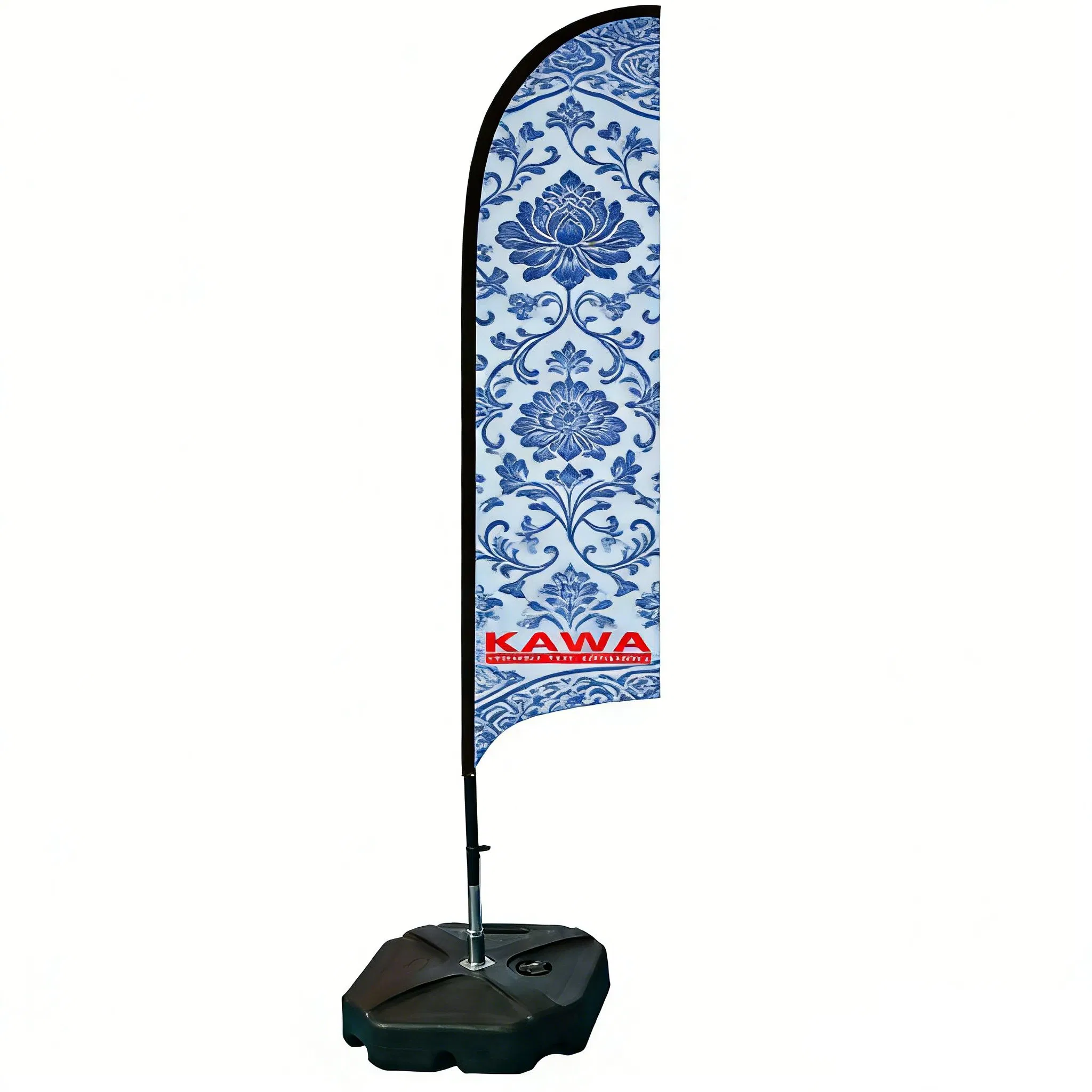 20FT Wholesale Custom Promotional Beach Feather Flags with Heavy Duty Cross Base