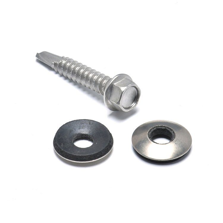 Stainless Steel Hex Wafer Head Roofing Screw Self Drilling Screw for Sheet Metal