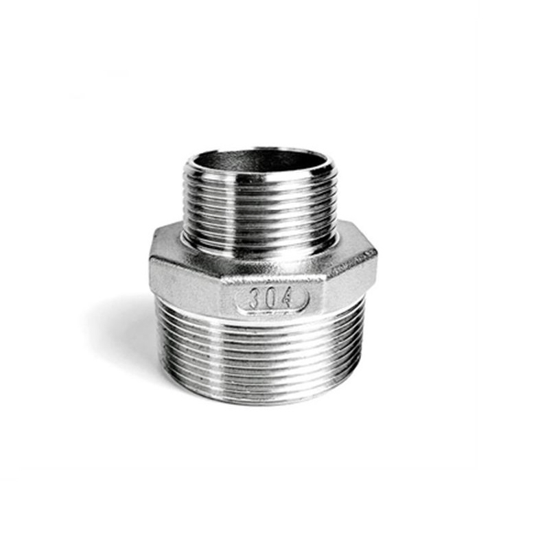 Factory 1/2" Stainless Steel 304 /316 Reduce Hex Nipple