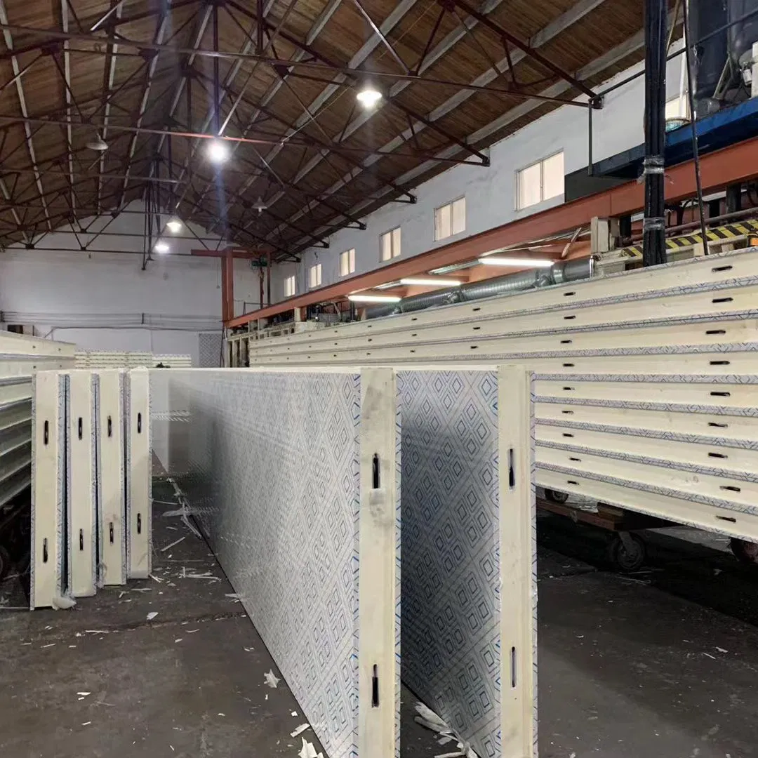 50mm/ 75mm/ 100mm/ 120mm PU/ EPS / Rockwool Sandwich Panel for Cold Room/Prefab House