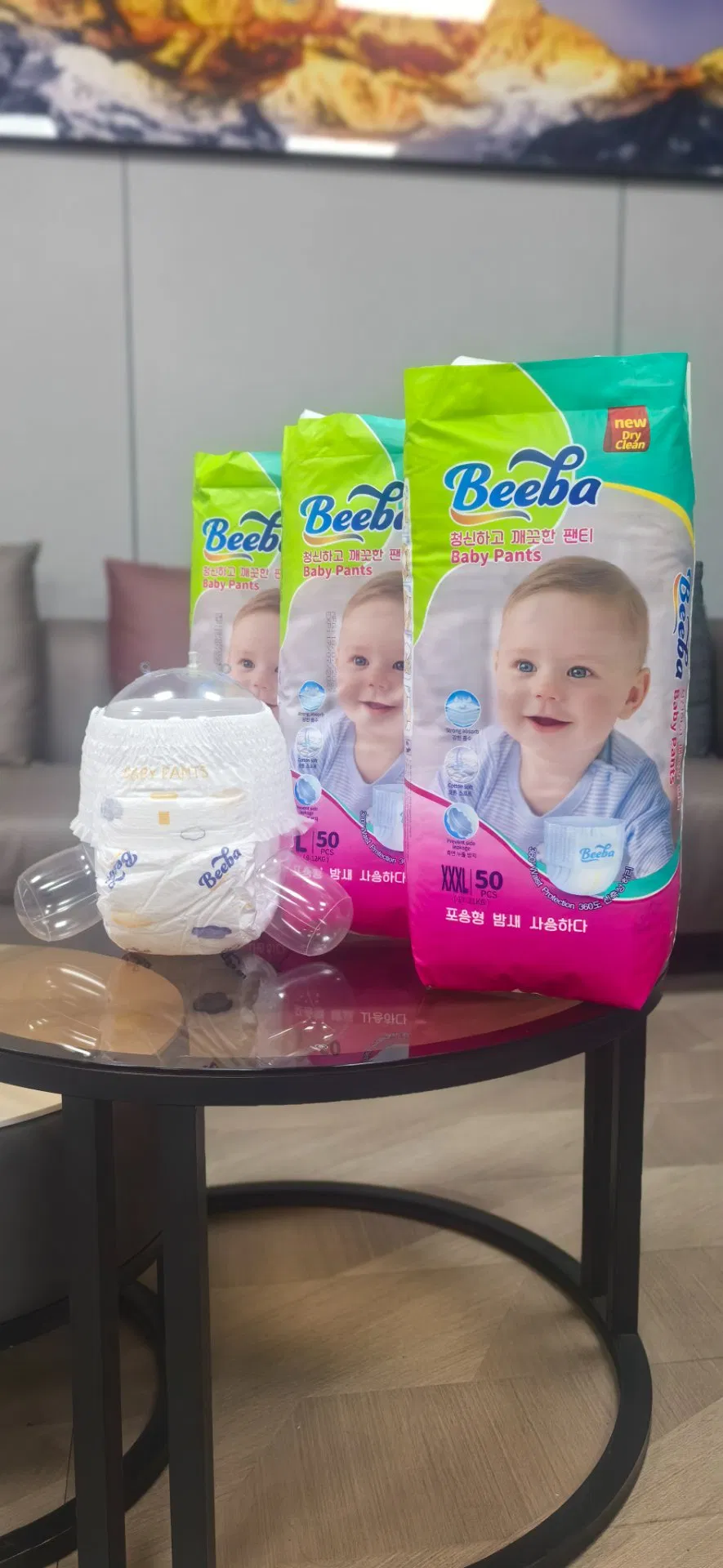 Детские подгузники Beeba OEM, хлопковые, оптом