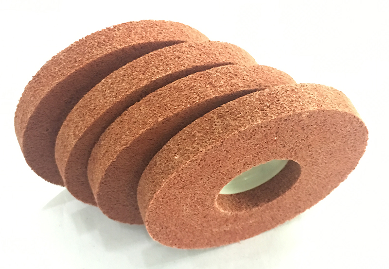 4.5′ ′ Non Woven Polishing Wheel as Hardware Tools for Metal Stainless Steel Polishing