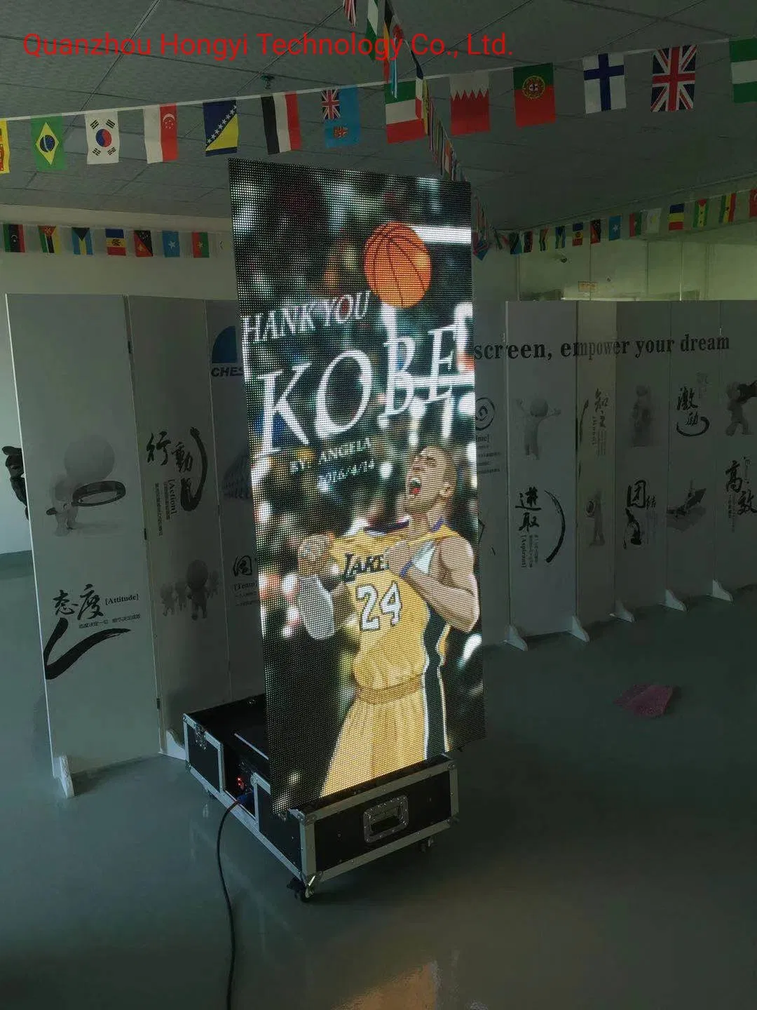 LED Flexible LED Curtain Outdoor Building Background LED Mesh Display Screen