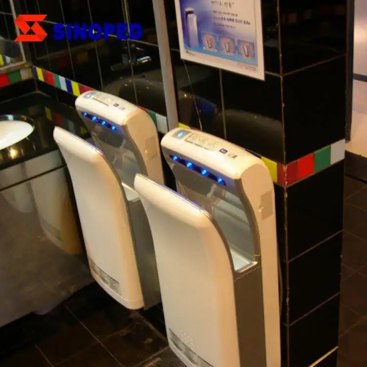 ABS Plastic Handdryer Automatic Jet Air Electric Hand Dryers for Hotel Bathroom