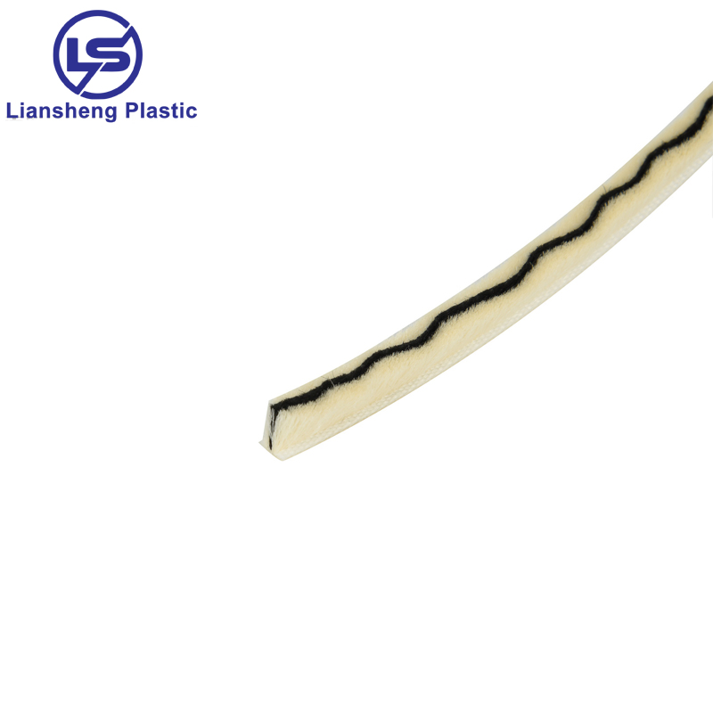 with Fin Wool Pile Weather Strip, Non-Woven Fabric Fin Pile Weather Stripping