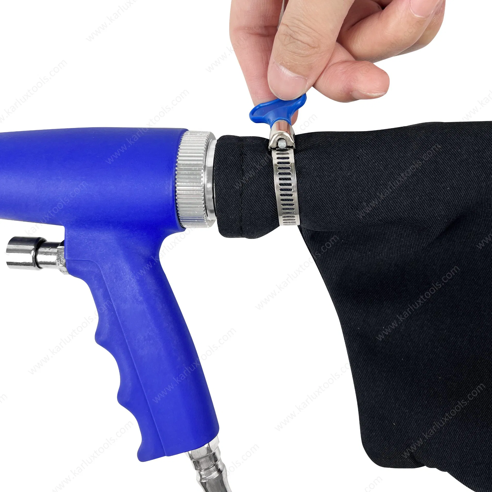 Adjustable Car Air Blow Mini Aluminum Alloy Car Dust Pen High Pressure Air Blower Air Blow Pen