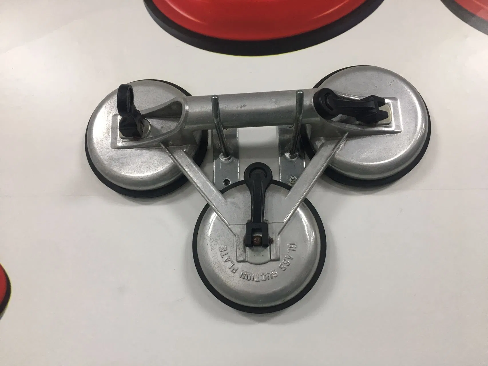Premium Sanken 3-Cap Glass Suction Plate Vacuum Cup