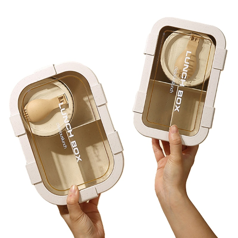 Ultimate Meal Prep Plastic Lunch Box with Smart Compartments