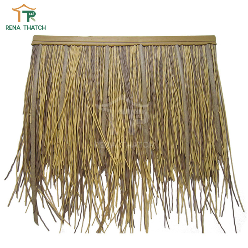 20 Years Warranty Plastic Palapa Thatch Artificial Thatch Roofing Plastic Synthetic Straw